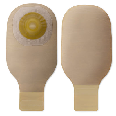 Premier™ One-Piece Drainable Beige Colostomy Pouch, 12 Inch Length, 3/4 Inch Stoma, 1 Box of 5 (Ostomy Pouches) - Img 1