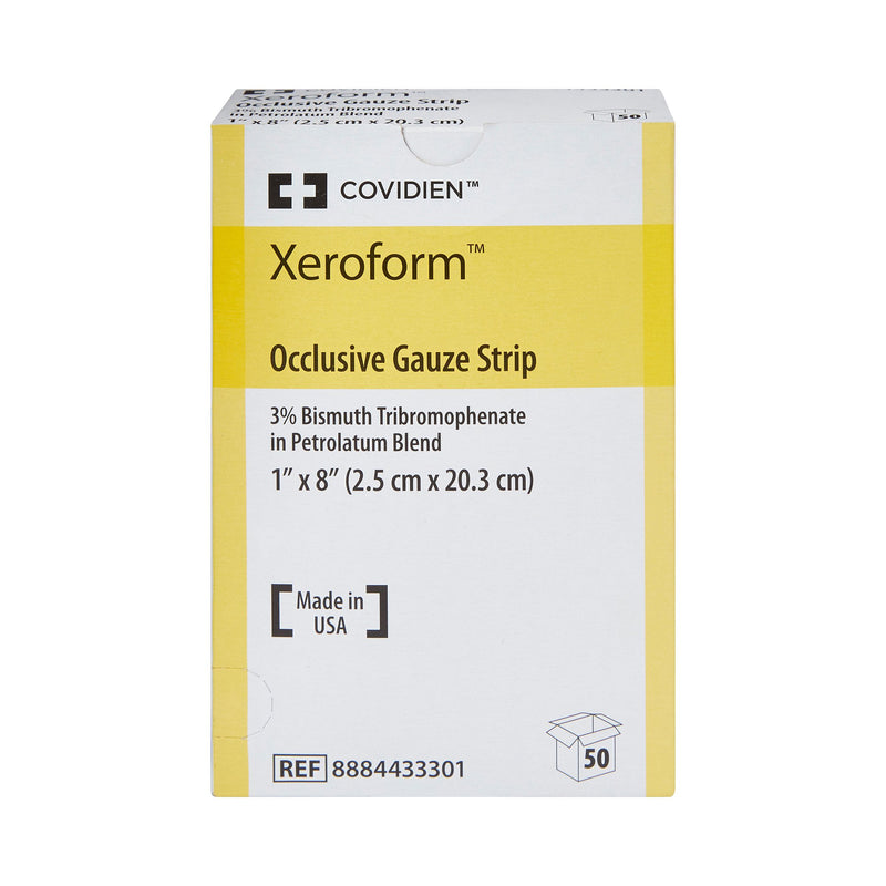 Xeroform™ Occlusive Xeroform Petrolatum Impregnated Dressing, 1 x 8 inch, 1 Case of 200 (Advanced Wound Care) - Img 2