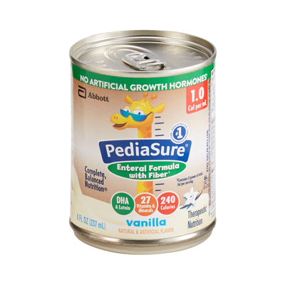 PediaSure® Enteral with Fiber Pediatric Oral Supplement / Tube Feeding Formula, 8 oz. Can, 1 Case of 24 () - Img 1