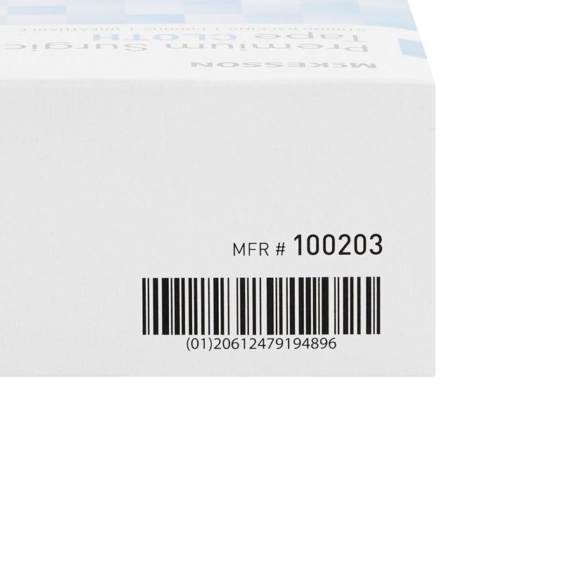 McKesson Paper Medical Tape, 1/2 Inch x 10 Yard, White, 1 Case of 240