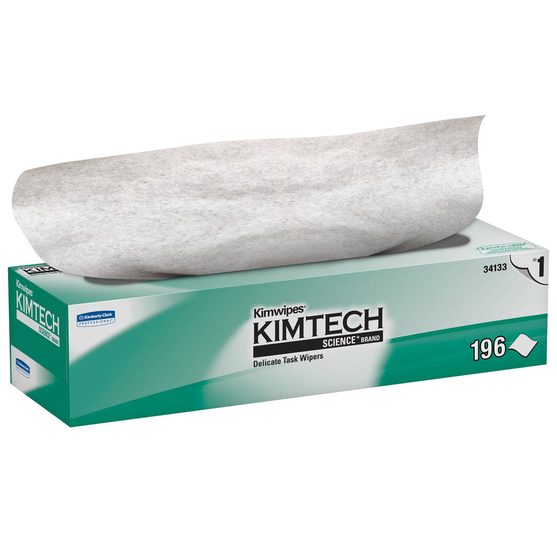 KIMTECH® SCIENCE™ Kimwipes™ Delicate Task Wipes, 1 Box of 196 (Pads, Sponges and Task Wipes) - Img 1