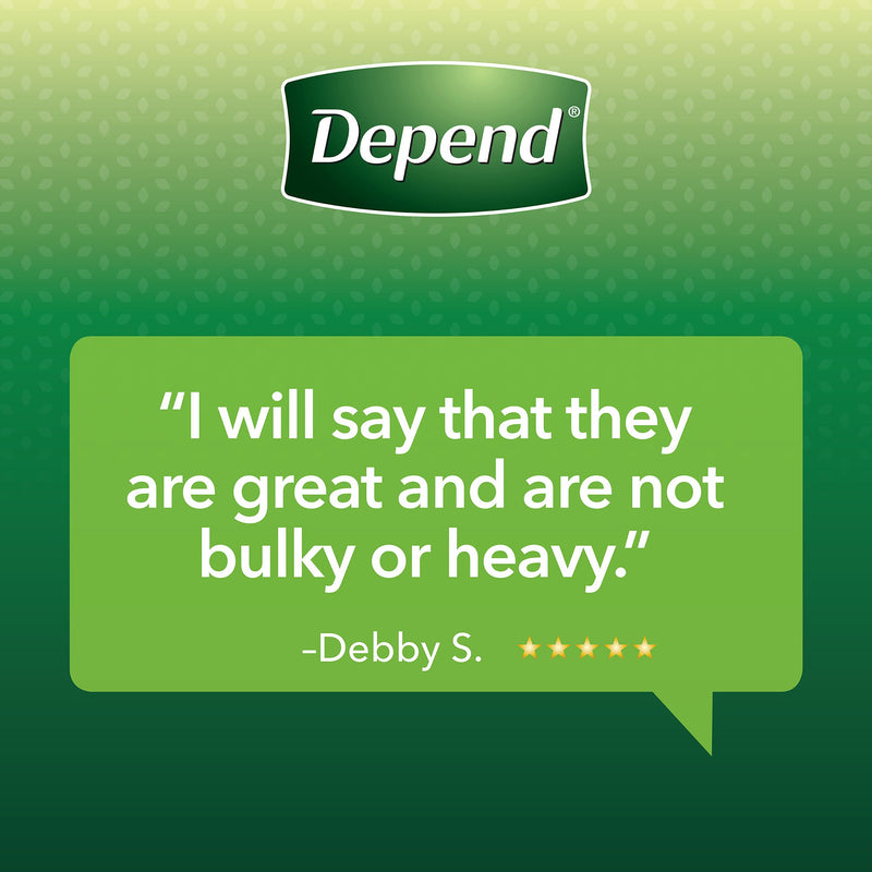 Depend® FIT-FLEX® Womens Absorbent Underwear, Large, Tan, 1 Case of 34 () - Img 8