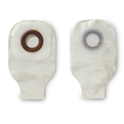 Karaya 5 One-Piece Drainable Transparent Ostomy Pouch, 9 Inch Length, Mini , 1½ Inch Flange, 1 Pack of 10 (Ostomy Pouches) - Img 1