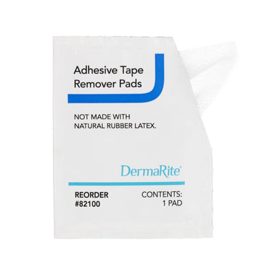 DermaRite® Adhesive Remover, 3¼ x 1½ Inch Pads, 1 Case of 1000 (General Wound Care) - Img 2