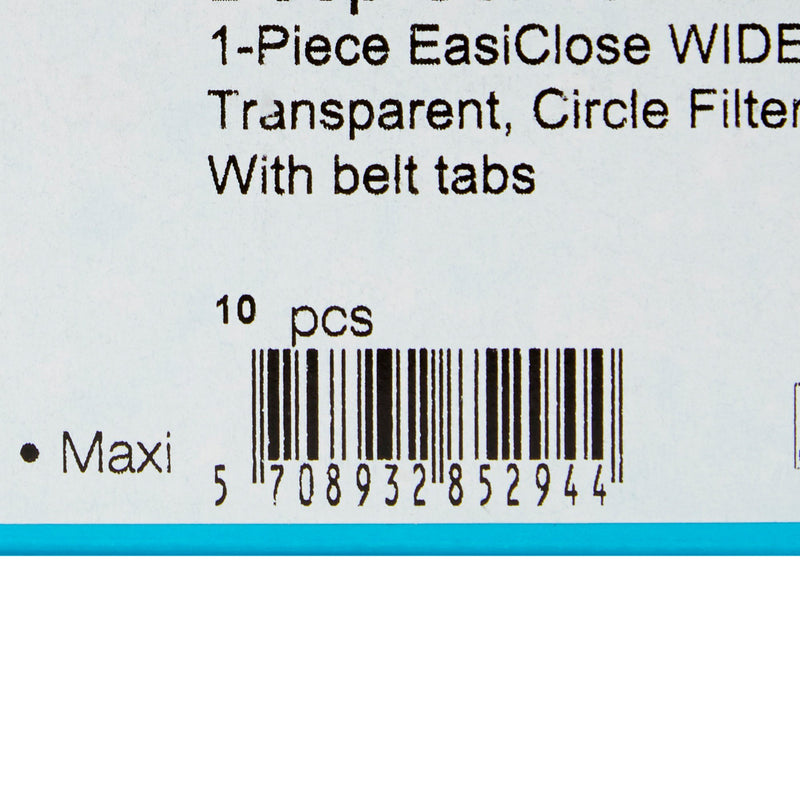 SenSura® Mio Convex One-Piece Drainable Transparent Filtered Ostomy Pouch, 11 Inch Length, 3/8 to 1-11/16 Inch Stoma, 1 Box of 10 (Ostomy Pouches) - Img 3