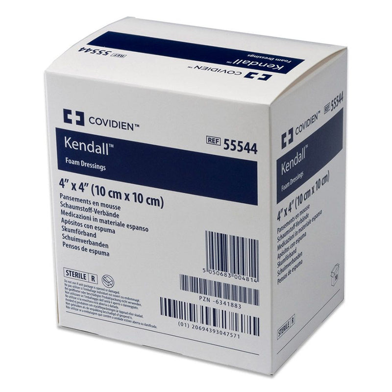 Kendall™ Adhesive with Border Foam Dressing, 4 x 4 Inch, 1 Case of 50 (Advanced Wound Care) - Img 2