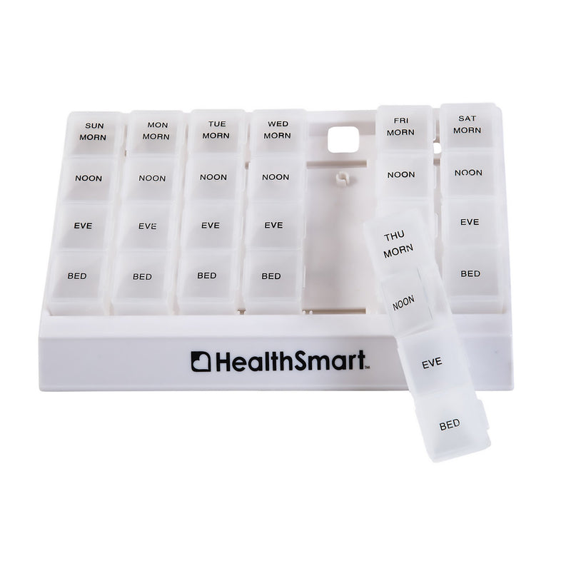 HealthSmart® 7-Day Pill Organizer, 1 Each (Pharmacy Supplies) - Img 2