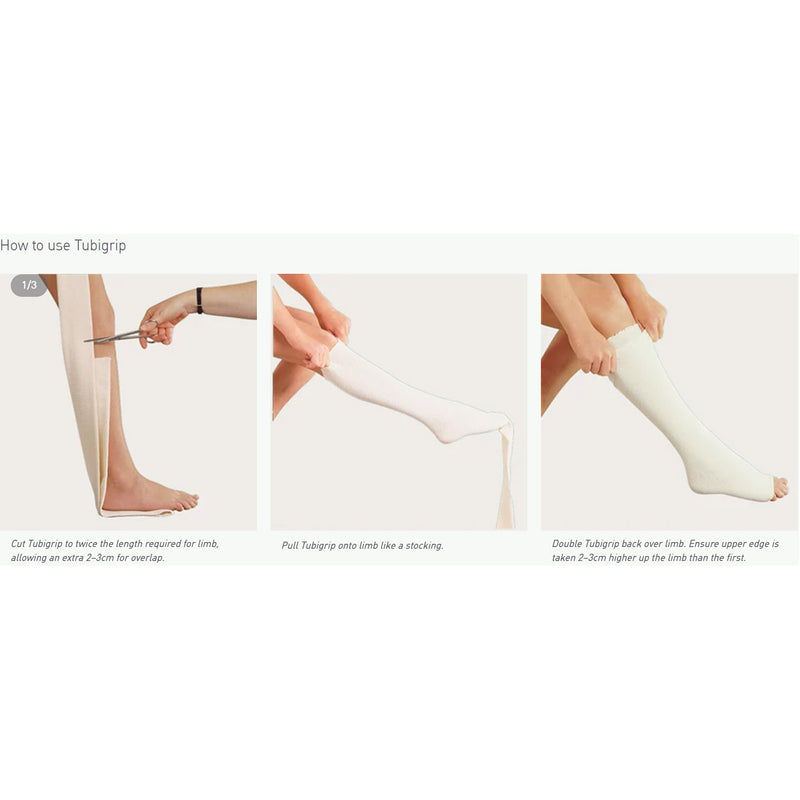 Tubigrip® Pull On Elastic Tubular Support Bandage, 2-3/4 Inch x 11 Yard, 1 Each (General Wound Care) - Img 2