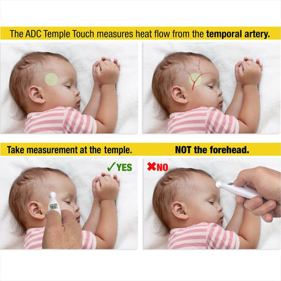 AdTemp™ Temple Touch Digital Thermometer, 1 Each (Thermometers) - Img 5