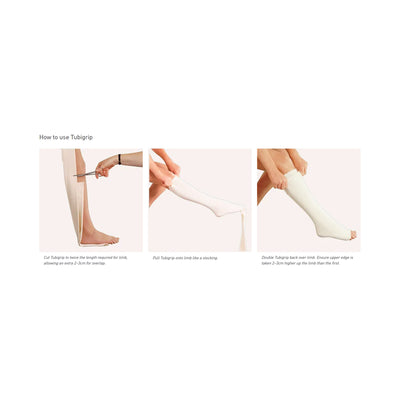 Tubigrip® Pull On Elastic Tubular Support Bandage, 13 Inch x 11 Yard, 1 Each (General Wound Care) - Img 4