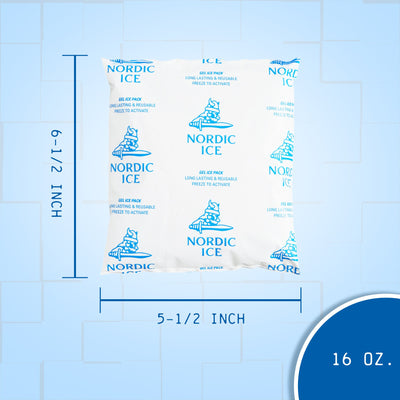 Nordic Ice Refrigerant Gel Pack, 5½ x 4 x ¾ Inch, 1 Each () - Img 3