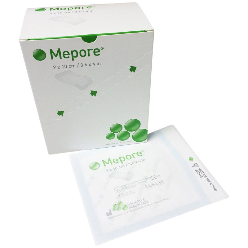 Mepore® Adhesive Dressing, 3 X 4 inch, 1 Box of 50 (General Wound Care) - Img 1