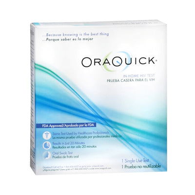 OraQuick® In-Home HIV Home Test Device Rapid Test Kit, 1 Case of 6 (Test Kits) - Img 2