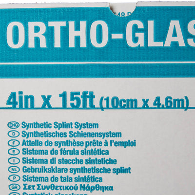 Ortho-Glass® Splint Roll, White, 4 Inch x 5 Yard, 1 Case of 2 (Casting) - Img 4