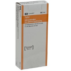 Telfa™ AMD Impregnated Antimicrobial Dressing, 4 x 10 Inch, 1 Each (General Wound Care) - Img 1