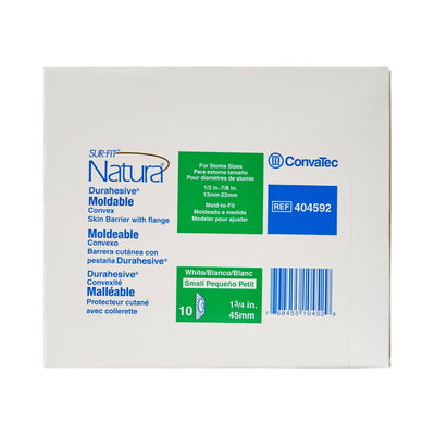 Sur-Fit Natura® Durahesive® Ostomy Barrier With ½-7/8 Inch Stoma Opening, 1 Box of 10 (Barriers) - Img 4