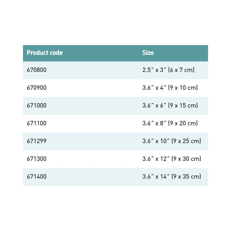 Mepore® Adhesive Dressing, 3-3/5 x 6 Inch, 1 Case of 400 (General Wound Care) - Img 4