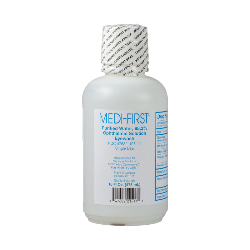 Medi-First® Ophthalmic Solution Eyewash, 16 oz., 1 Each () - Img 1