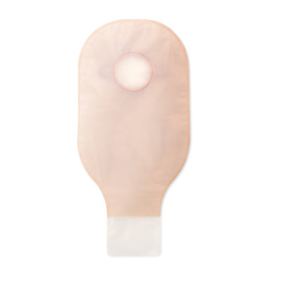 New Image™ Two-Piece Drainable Ultra-Clear, 12 Inch Length, 2¼ Inch Flange Size, 1 Box of 10 (Ostomy Pouches) - Img 3