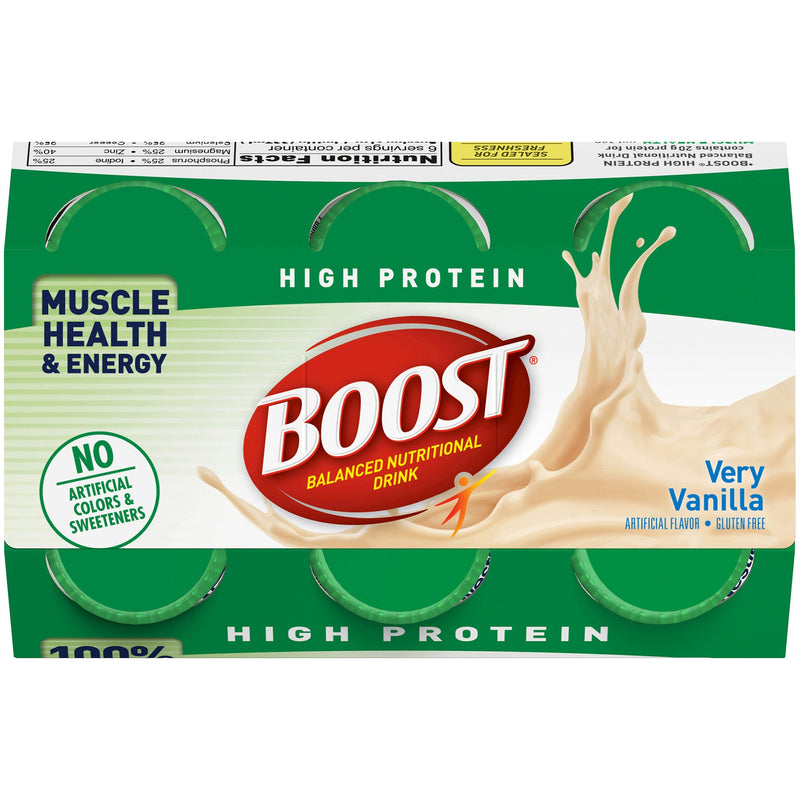 Boost® High Protein Vanilla Oral Supplement, 8 oz. Bottle, 1 Each (Nutritionals) - Img 7