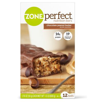 ZonePerfect® Chocolate Peanut Butter Nutrition Bar, 1 Case of 36 (Nutritionals) - Img 1