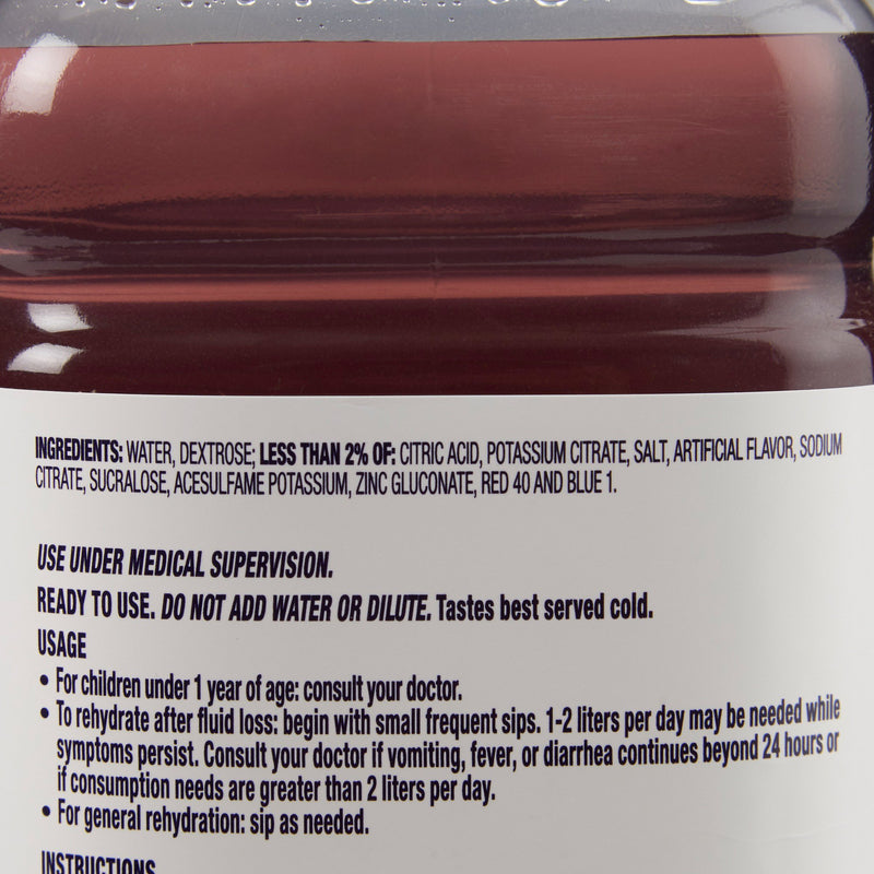 Pedialyte® Grape Oral Electrolyte Solution, 1 Liter, 1 Each () - Img 2
