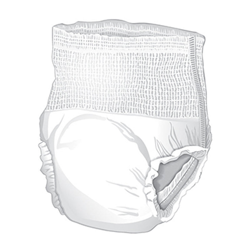 McKesson Extended Wear Maximum Absorbent Underwear, Extra Large, 1 Bag of 12 () - Img 2