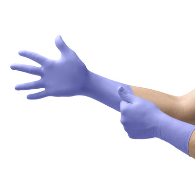 Supreno® EC Nitrile Extended Cuff Length Exam Glove, Extra Large, Blue, 1 Box of 50 () - Img 3