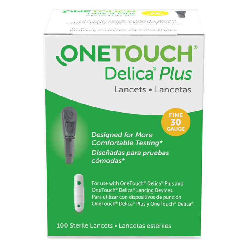 LANCET, ONETOUCH DELICA 30G (100/BX 24/CS) (Diabetes Monitoring) - Img 2