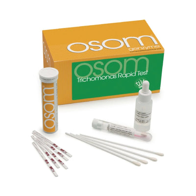 OSOM® Infectious Disease Immunoassay Rapid Test Kit, Trichomonas Vaginalis, 1 Kit of 25 (Test Kits) - Img 1