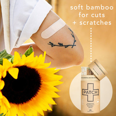 Patch™ Tan Adhesive Strip, 3/4 x 3 Inch, 1 Box of 3 (General Wound Care) - Img 7