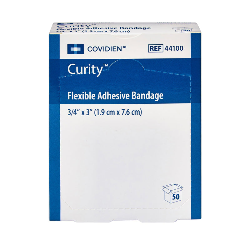 Curity™ Tan Adhesive Strip, ¾ x 3 Inch, 1 Box of 50 (General Wound Care) - Img 2