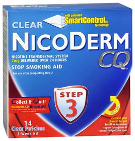 Nicoderm CQ® Nicotine Polacrilex Stop Smoking Aid, 1 Box (Over the Counter) - Img 1