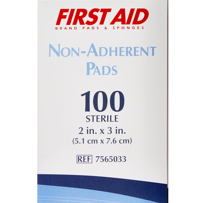 American® White Cross Non-Adherent Dressing, 2 x 3 Inch, 1 Each (General Wound Care) - Img 5