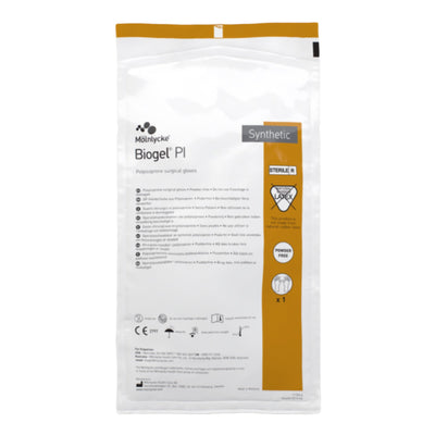 Biogel® PI Polyisoprene Surgical Glove, Size 6.5, Straw Color, 1 Case of 200 () - Img 1