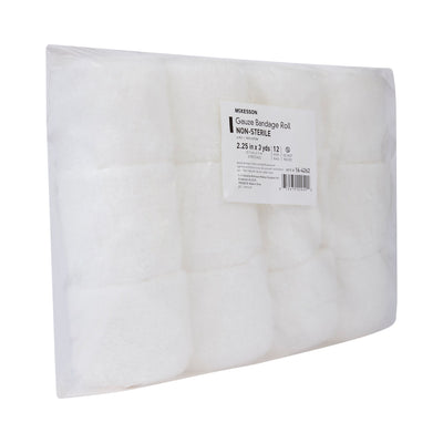 McKesson NonSterile Fluff Bandage Roll, 2-1/2 Inch x 3 Yard, 1 Bag of 12 (General Wound Care) - Img 7
