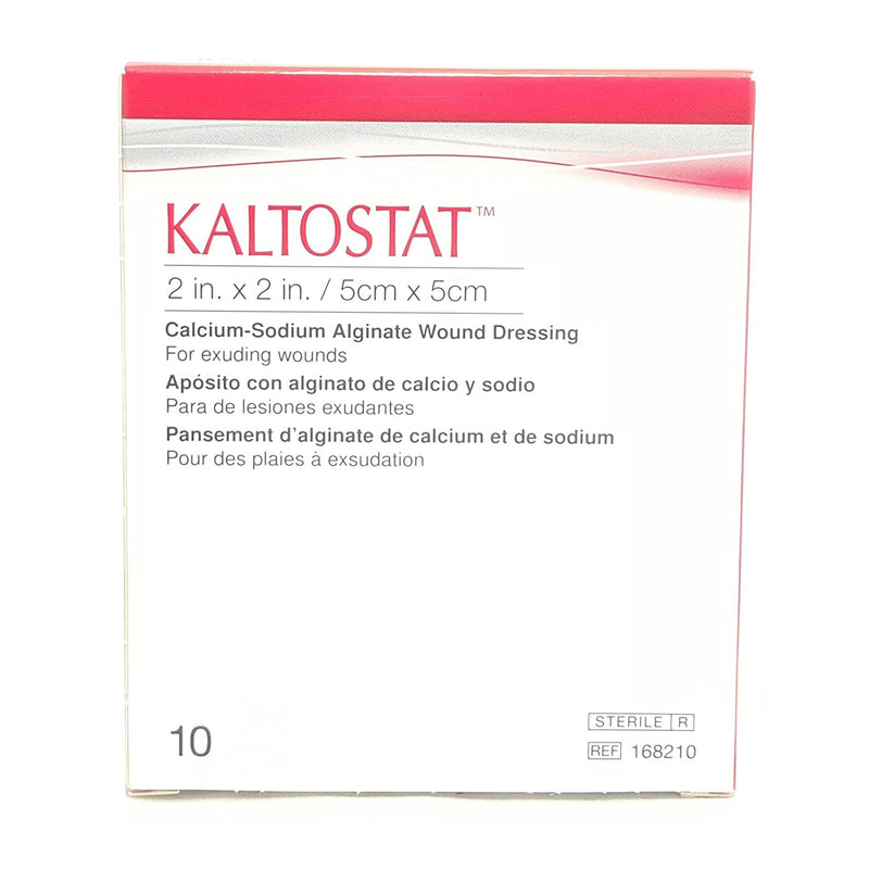 Kaltostat® Calcium Alginate Dressing, 2 x 2 Inch, 1 Box of 10 (Advanced Wound Care) - Img 3