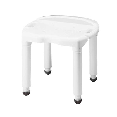 Carex® Universal Bath Seat Without Back, White, 400-lb Capacity, 1 Each (Commode / Shower Chairs) - Img 1