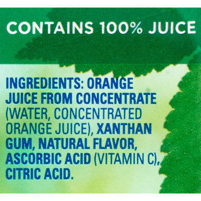 Thick & Easy® Clear Nectar Consistency Orange Juice Thickened Beverage, 46 oz. Bottle, 1 Case of 6 (Nutritionals) - Img 6