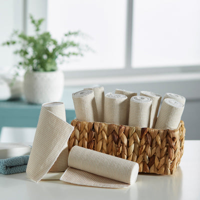 McKesson Hook and Loop Closure Elastic Bandage, 6 Inch x 5 Yard, 1 Box of 10 (General Wound Care) - Img 10