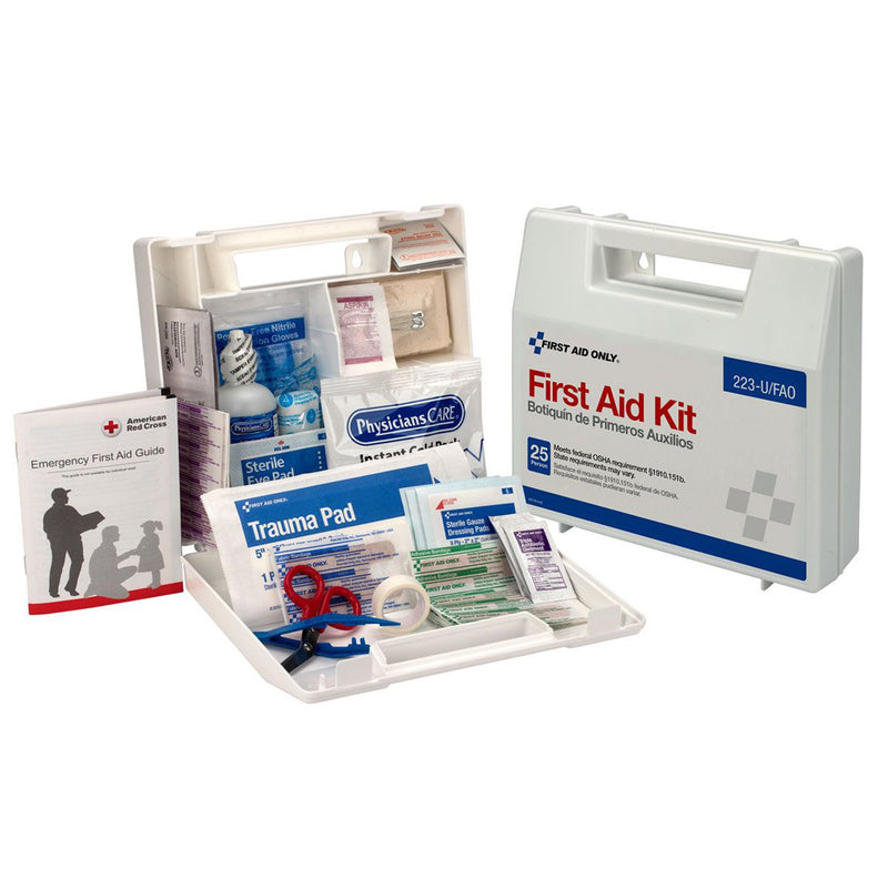 First Aid Only™ 25 People First Aid Kit, 1 Case of 10 (Kits and Trays) - Img 1