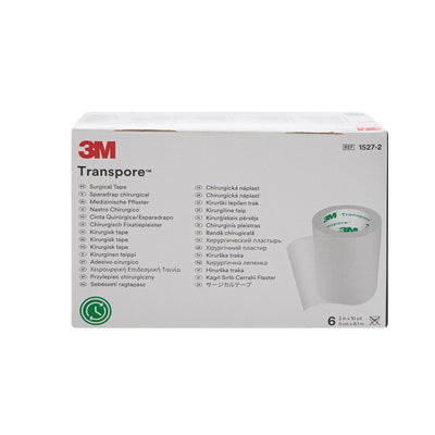 3M™ Transpore™ Plastic Medical Tape, 2 Inch x 10 Yard, Transparent, 1 Case of 60 (General Wound Care) - Img 3