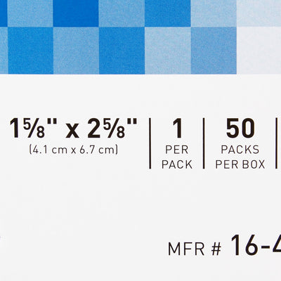 McKesson Eye Pad, 1-5/8 x 2-5/8 Inch, 1 Box of 50 (General Wound Care) - Img 3