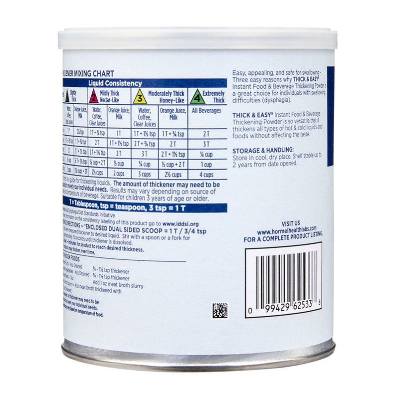 Thick & Easy® Food and Beverage Thickener, 8-ounce Canister, 1 Each (Nutritionals) - Img 2