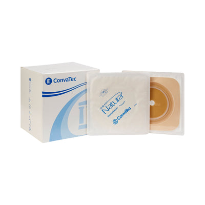 Sur-Fit Natura® Colostomy Barrier With 1 7/8-2½ Inch Stoma Opening, Tan, 1 Box of 10 (Barriers) - Img 1