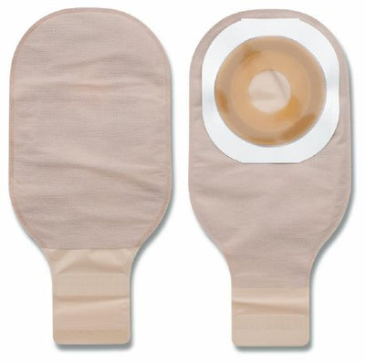 Premier™ Flextend™ One-Piece Drainable Beige Colostomy Pouch, 12 Inch Length, 1¼ Inch Stoma, 1 Box of 10 (Ostomy Pouches) - Img 1