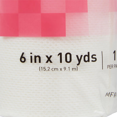 McKesson Cloth Medical Tape, 6 Inch x 10 Yard, White, 1 Case of 6 (General Wound Care) - Img 3