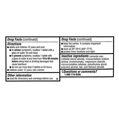 Major® Famotidine Antacid, Maximum Strength, 1 Bottle (Over the Counter) - Img 4