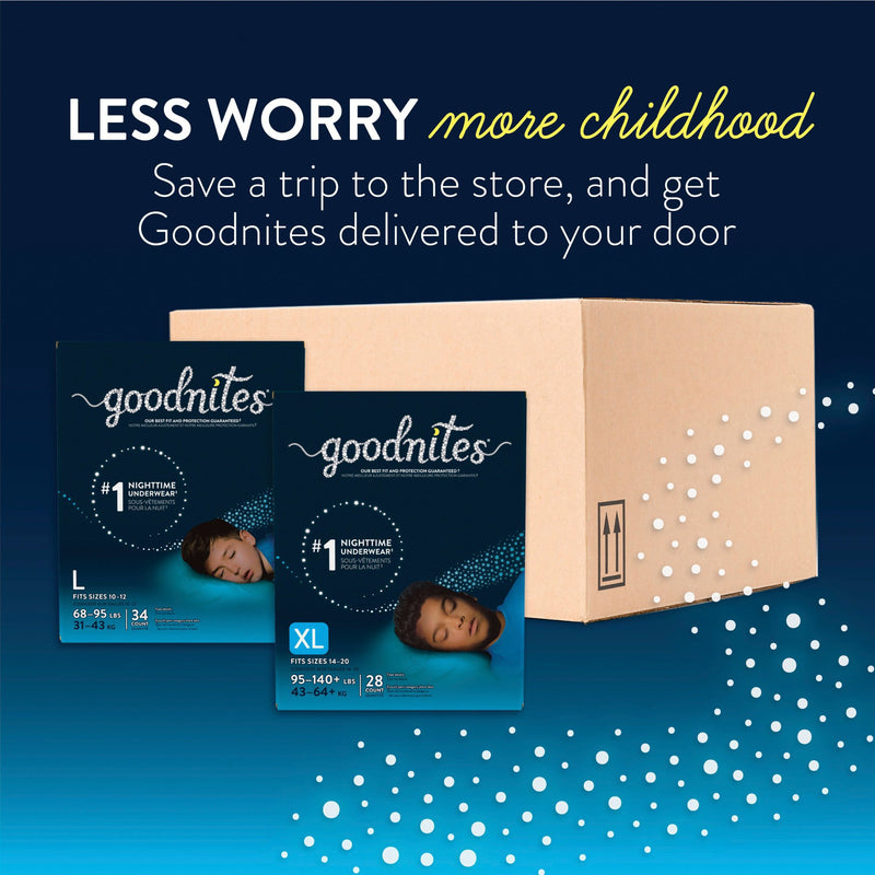GoodNites® Absorbent Underwear, Large, 1 Pack of 11 () - Img 10