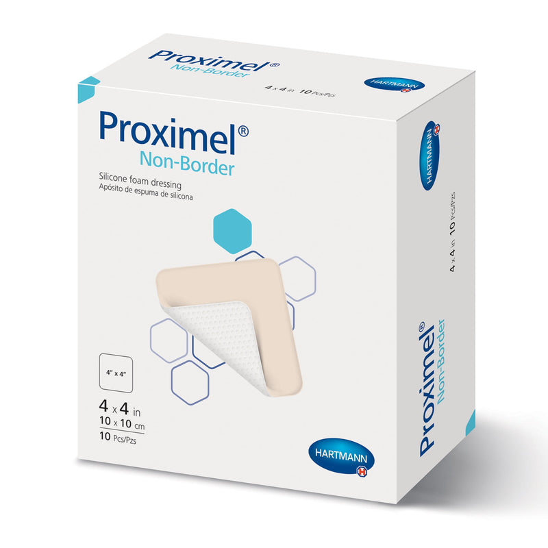 Proximel® Silicone Foam Dressing, 4 x 4 Inch, 1 Each (Advanced Wound Care) - Img 1